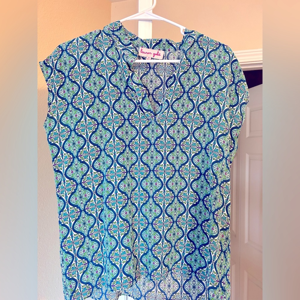 Silk Lauren Gold ladies top